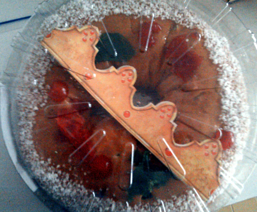 Couronne des rois aux fruits confits