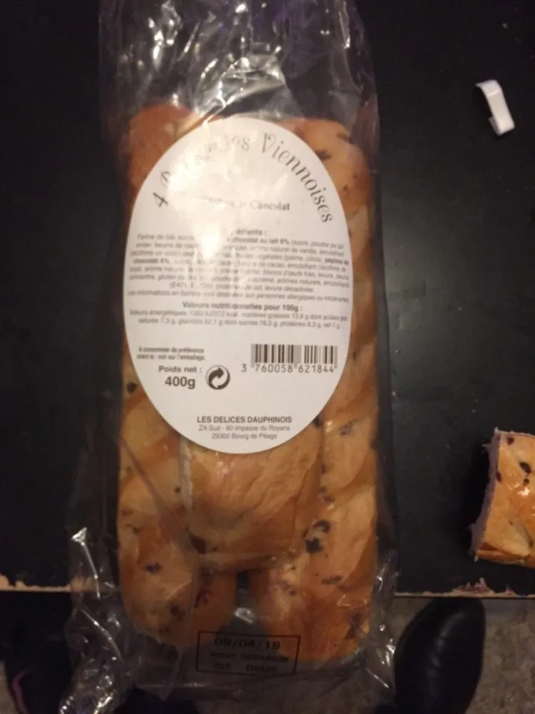 4 baguettes viennoises