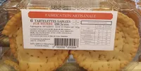 6 Tartelettes Sablées Pur Beurre Ø 8,5 cm