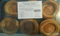 6 bouchées à garnir