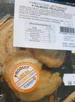 Palmiers feuilletés