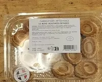 12 mini bouchées rondes