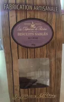 Les caprices de thérèse biscuits sablés au cacao