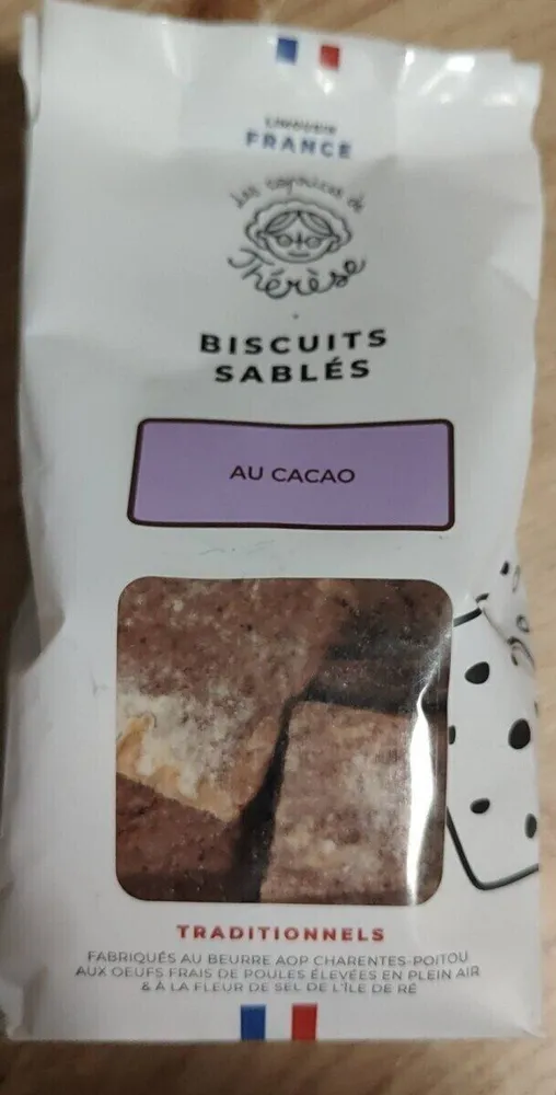 BISCUITS SABLÉS AU CACAO
