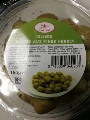 Olives vertes aux fines herbes