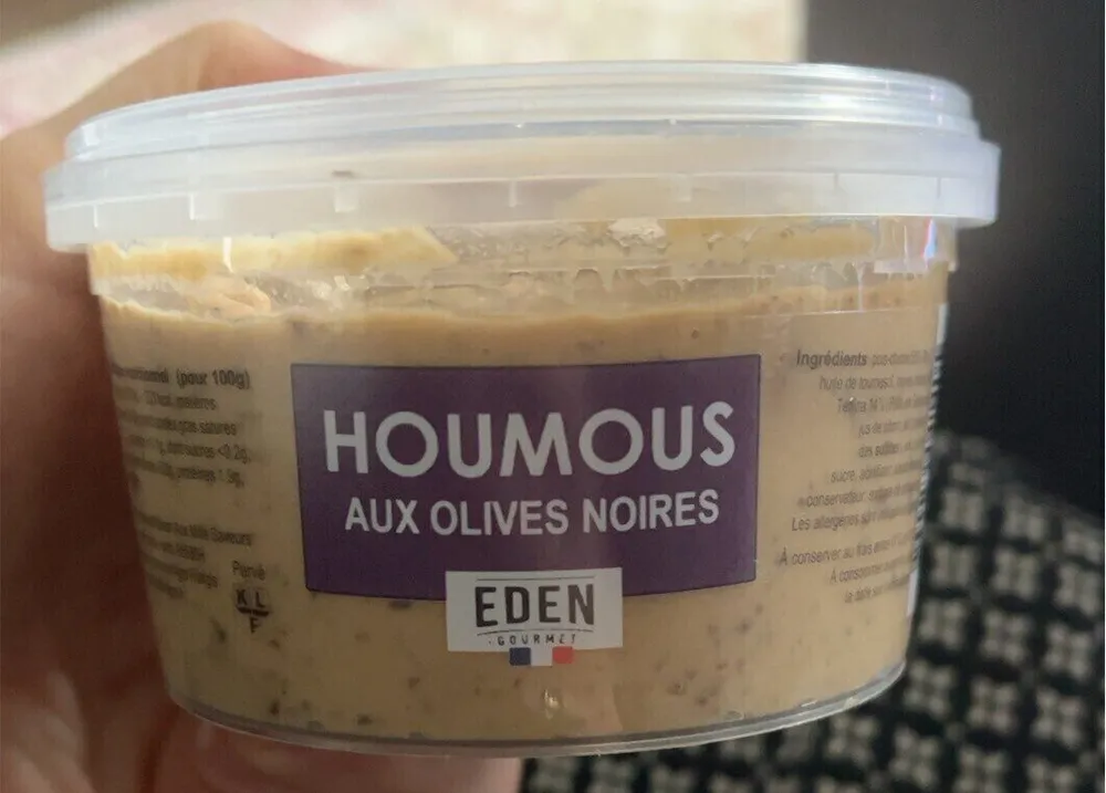 Houmous Aux Olives Noires
