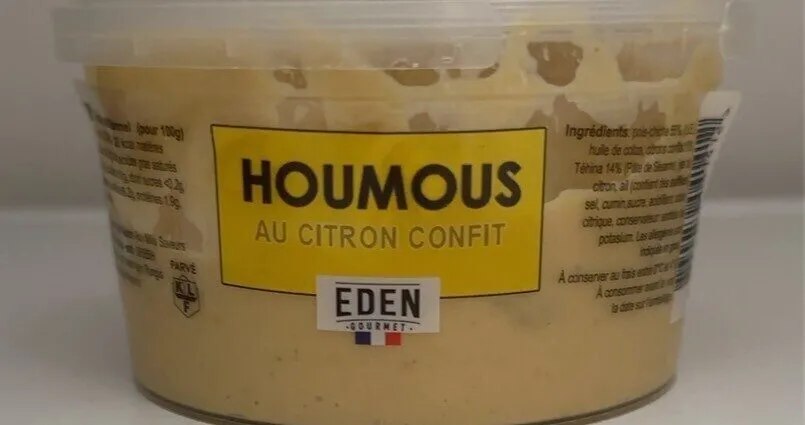 Houmous au Citron Confit