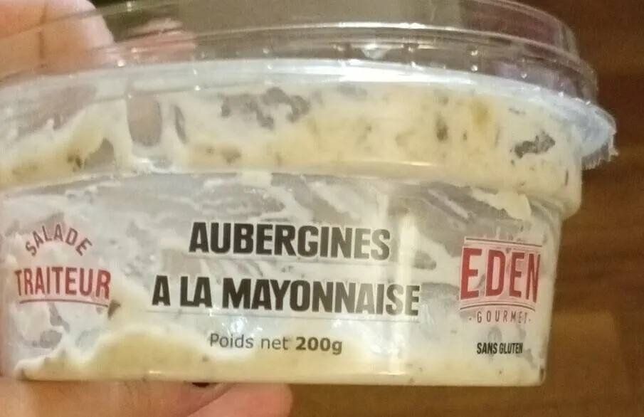 Aubergines a la mayonnaise