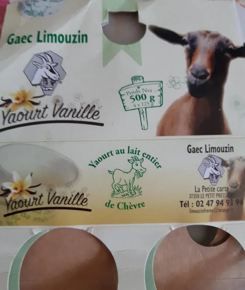 Yaourt Vanille