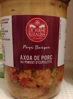 Axoa de porc au piment d'espelette