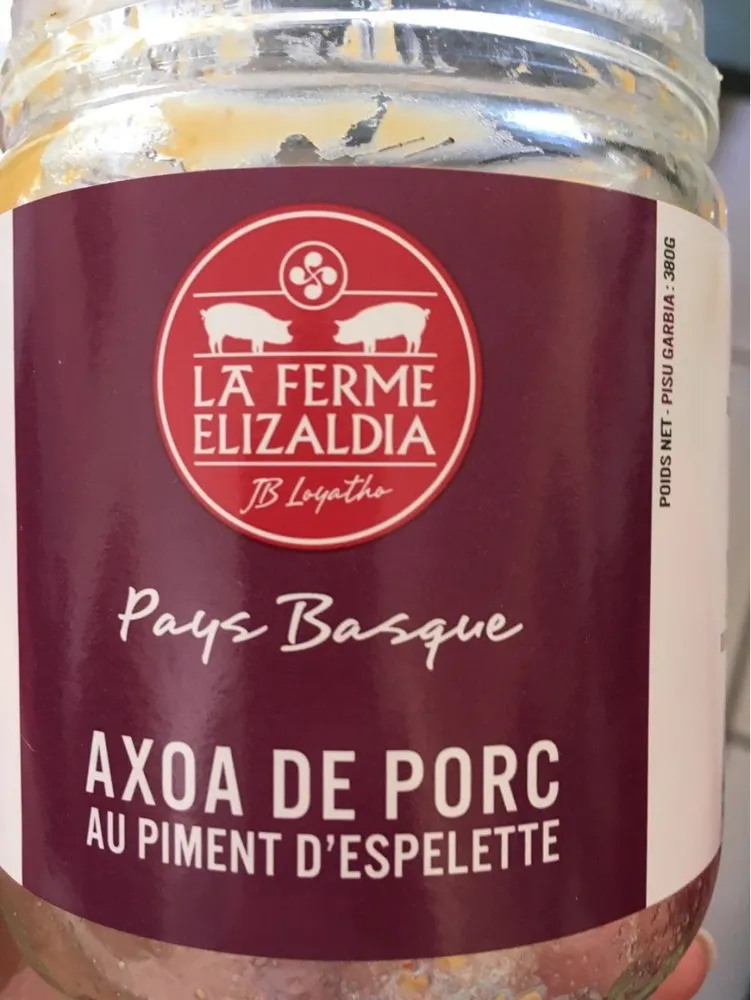 Axoa de porc