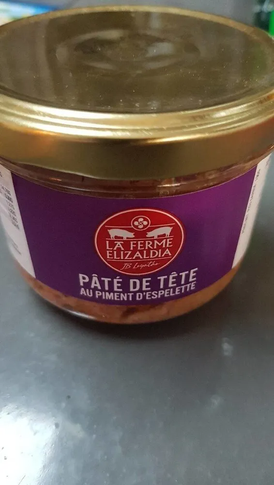 Pâté de tête au piment d espelette