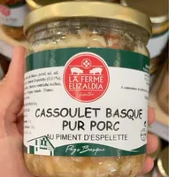 Cassoulet basque pur porc