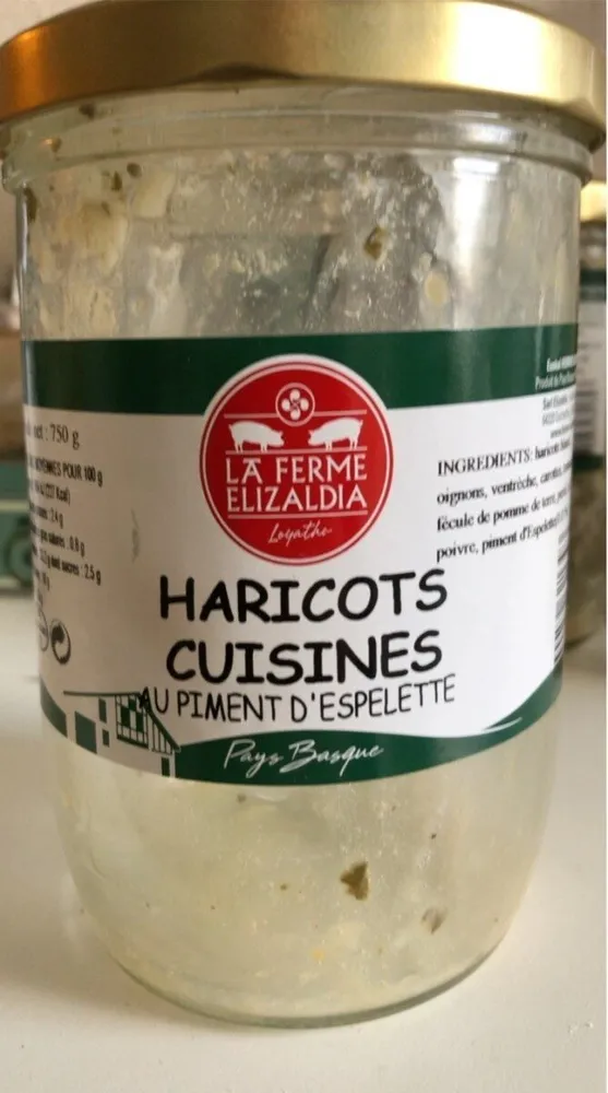 Haricots cuisines