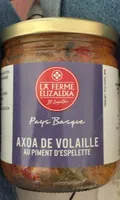 Axoa de volaille