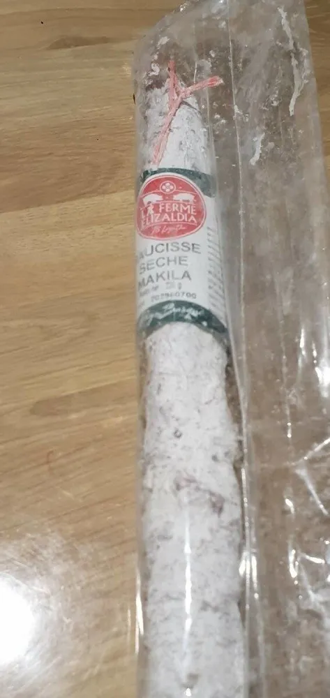 Saucisse seche makila