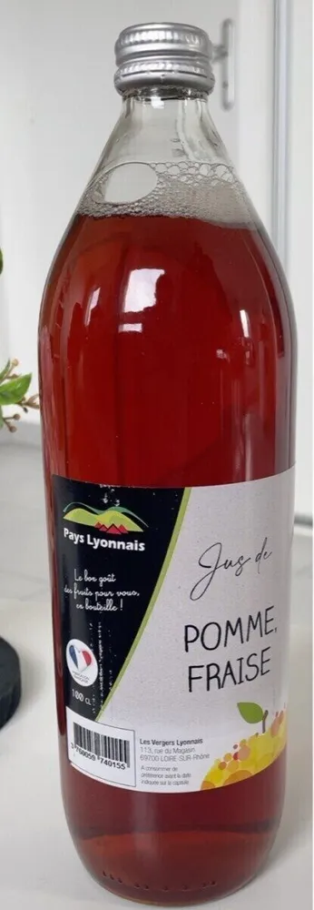 Jus de Pomme Fraise