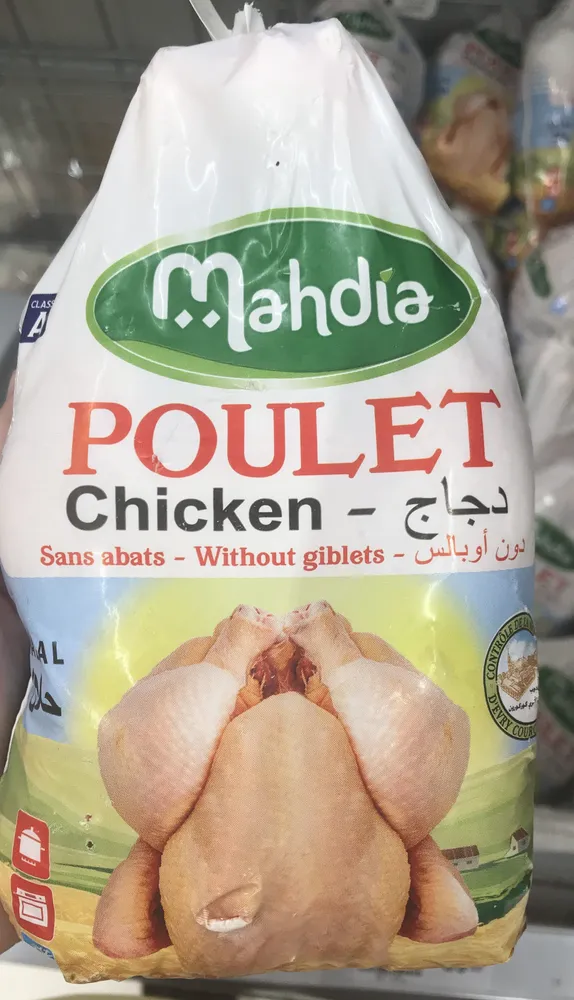 Poulet sans abats
