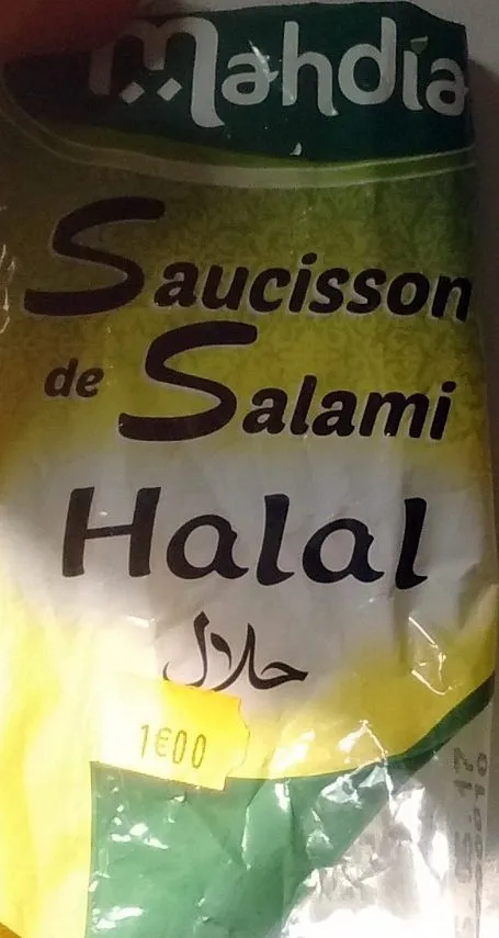 Saucisson de Salami Halal