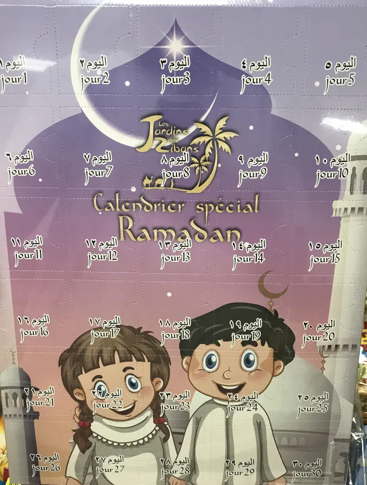 Calendrier spécial Ramadan