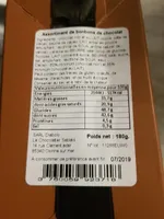 Assortiment de bonbons de chocolat
