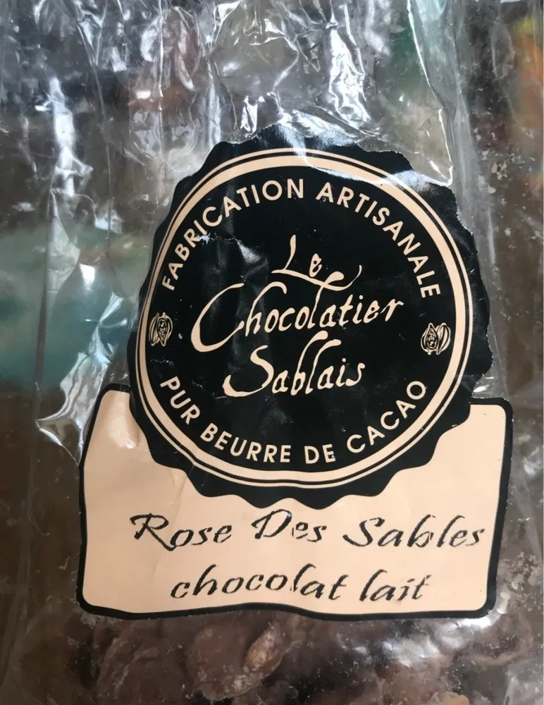Rose des sables. Chocolat lait