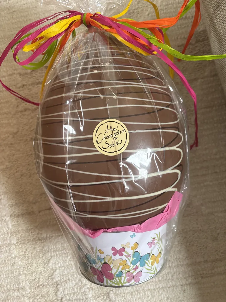 Oeuf en chocolat