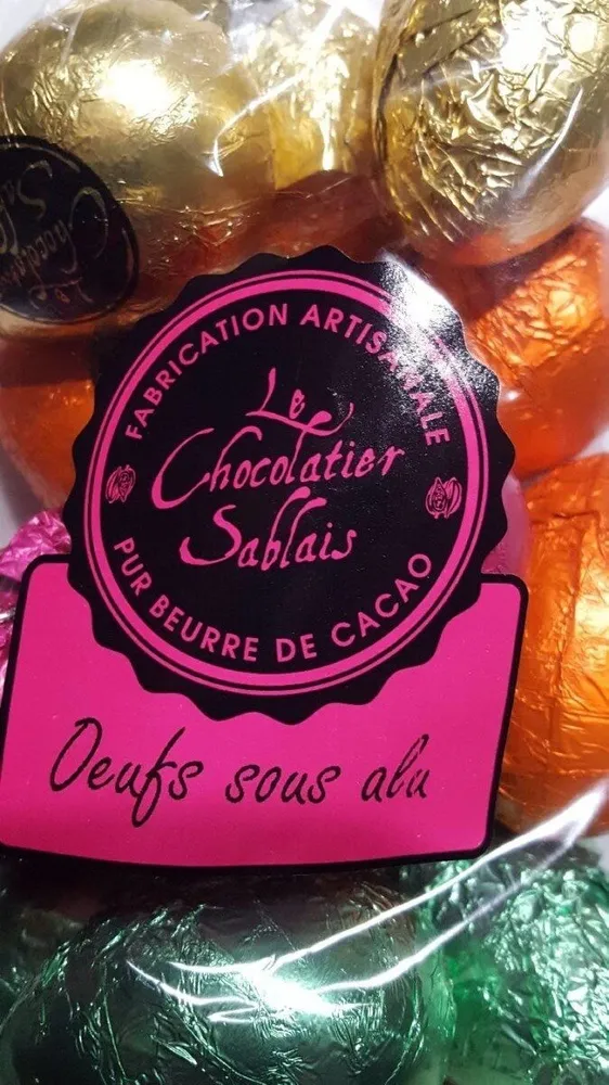 Oeufs sous alu