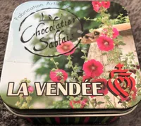 Nougatine enrobée de chocolat blanc