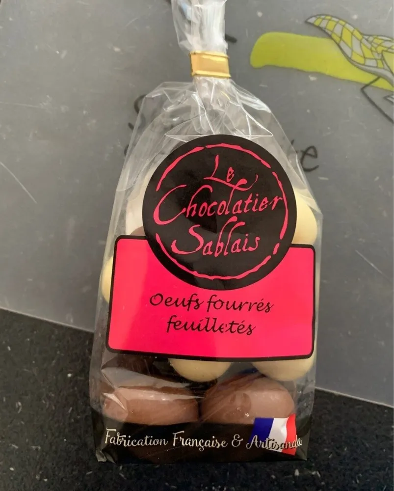 oeufs fourrés feuilletés