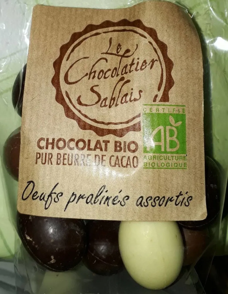 Oeufs praliné assortis