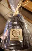 Cloche en chocolat noir