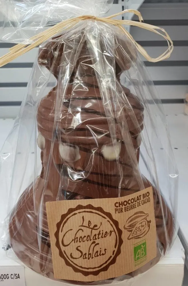 Moulage chocolat décoré