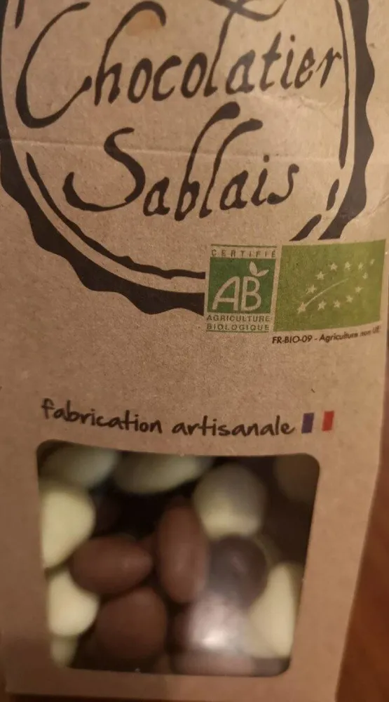 AMANDES ASSORTIES BIO. FABRICATION ARTISANALE