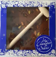 Plaque de chocolat au lait