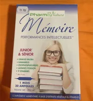 Mémoire - 30 Ampoules - Pharm & Nature