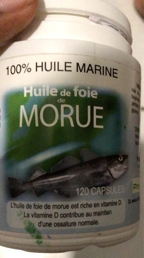 Huile de froid de morue
