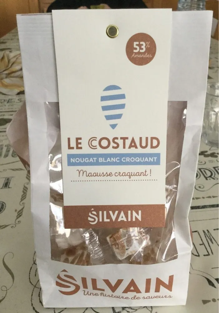 Nougat blanc croquant