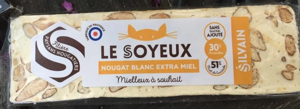 Le soyeux - Nougat blanc extra miel
