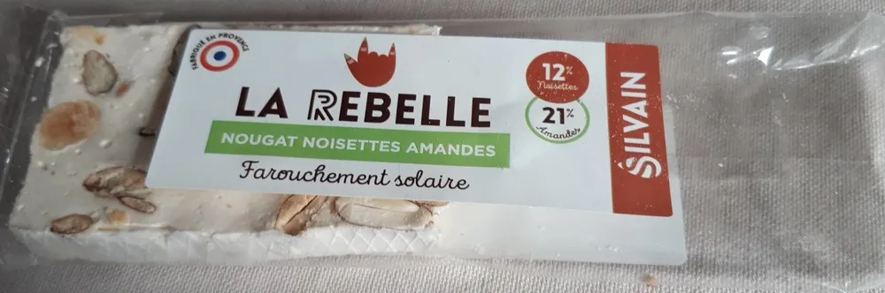 Nougat noisettes amandes