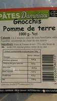 Gnocchis pommes de terre