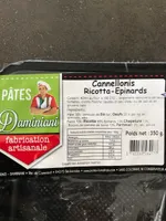 Cannellonis ricotta epinards