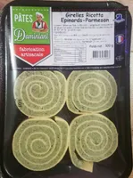 Girelles Ricotta Épinard Parmesan