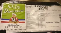 Raviolis au pesto
