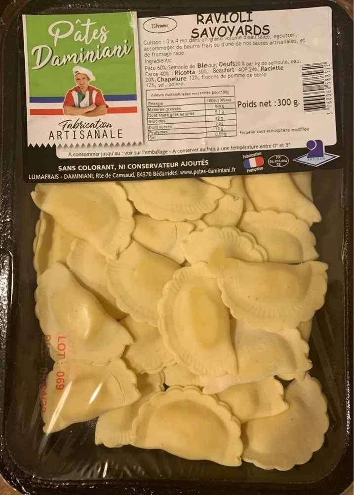 Ravioli Savoyards