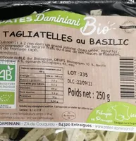 Tagliatelles au basilic