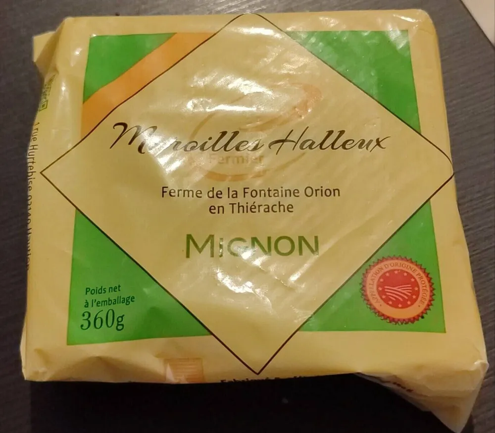 Maroilles fermier Claire Halleux