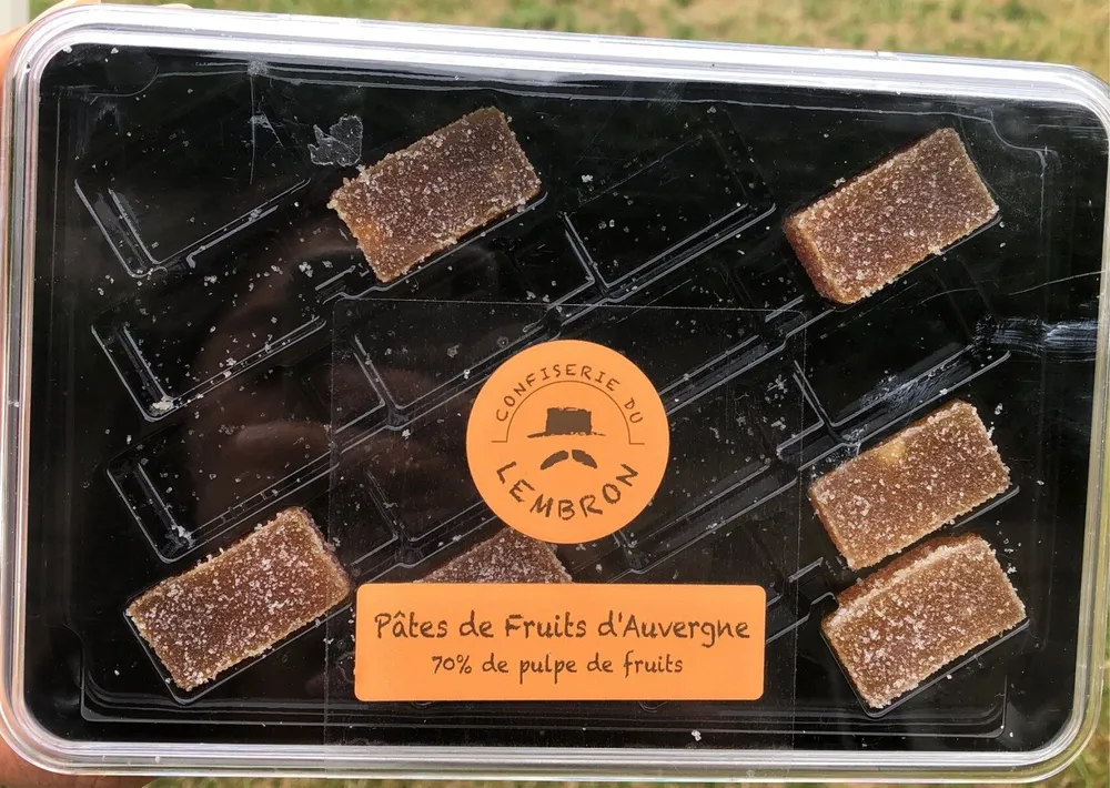 Pates de fruits d'Auvergne