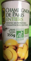 Champignons de Paris entiers