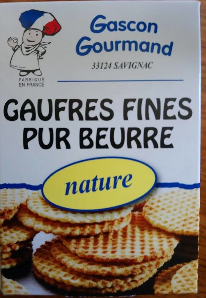 Gaufres fines pur beurre